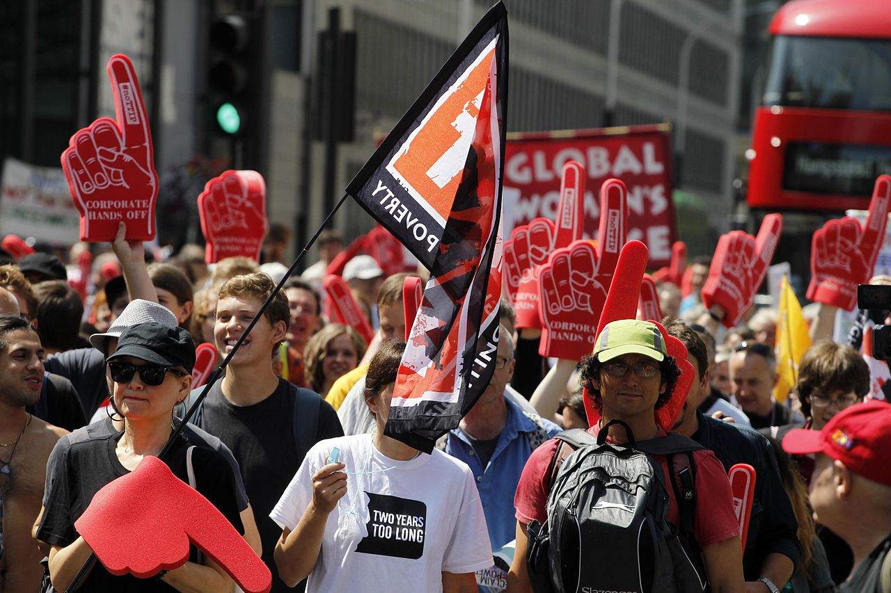 TTIP Proteste 2014 in London