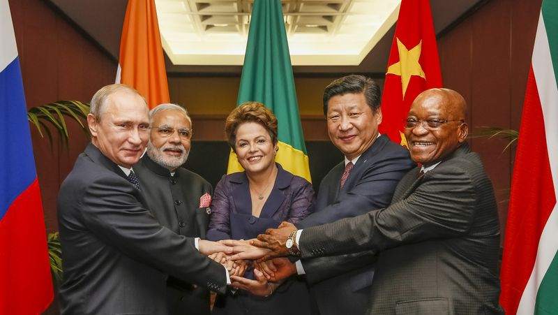 China und BRICS Staatschefs
