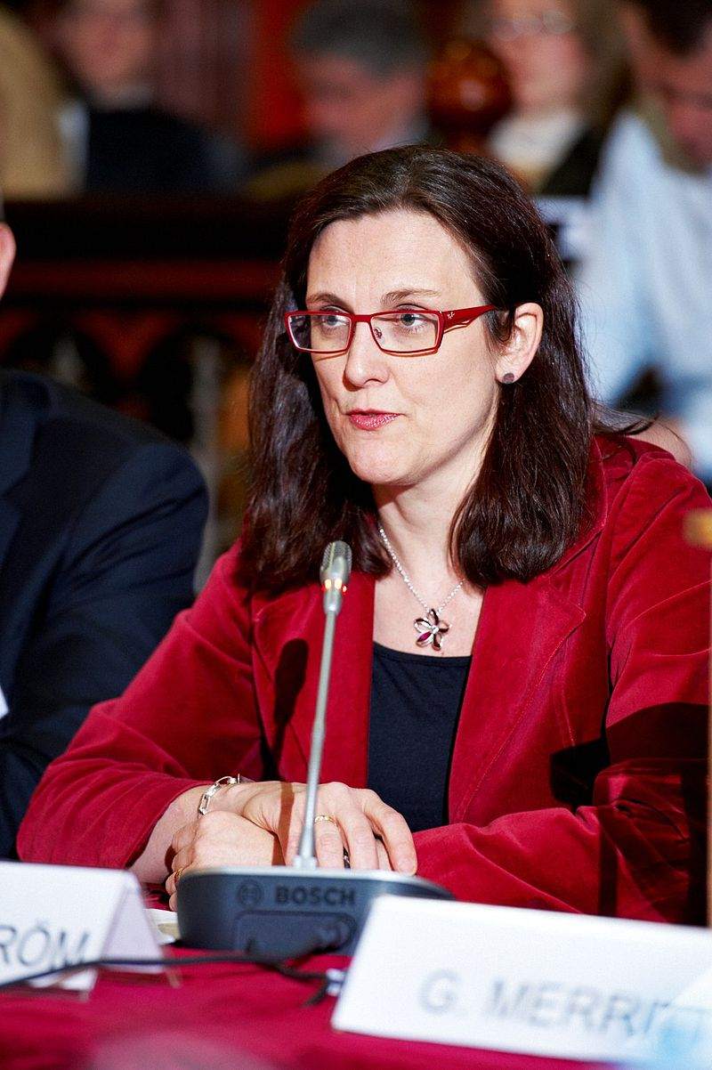 Cecilia Malmström will die Gemüter in Sachen TTIP beruhigen