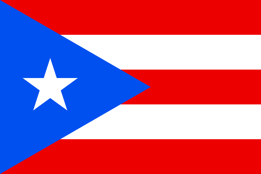 Puerto Rico Flagge 1