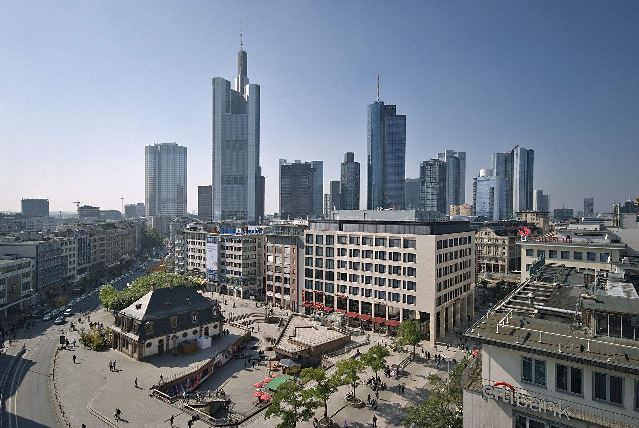 Frankfurt Banken Skyline
