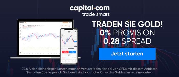 capital.com Trade Sie Gold