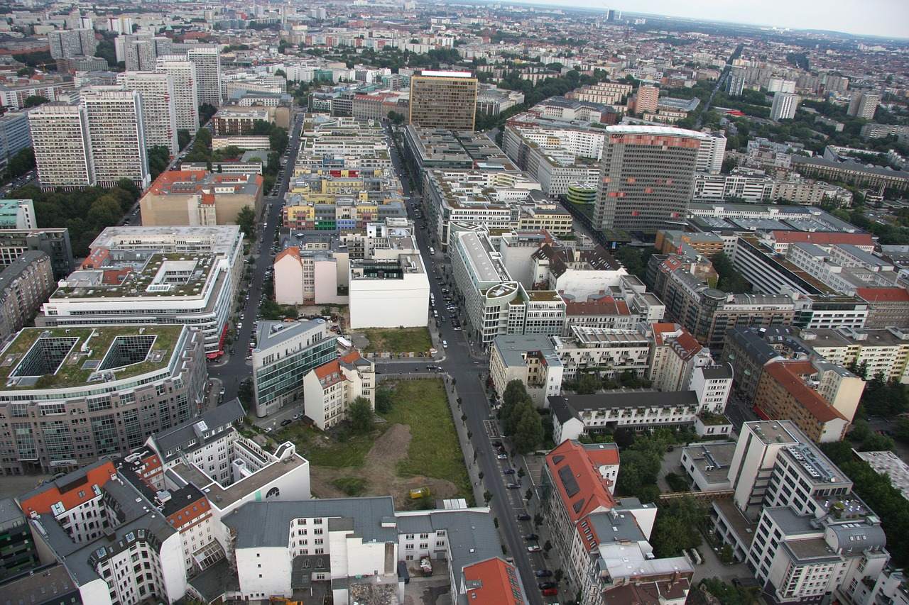 Blick auf Berlin-Mitte - Mietendeckel in Berlin beschlossen