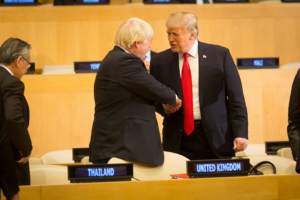 Das gute Verhältnis zwischen Boris Johnson und Donald Trump kann das Pfund derzeit nicht stützen