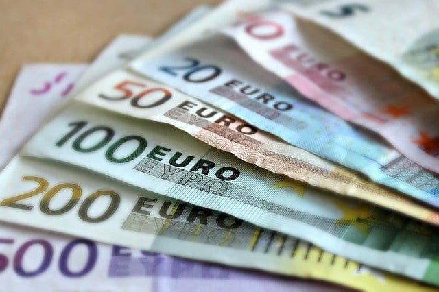 Euro Geldscheine Beispielfoto