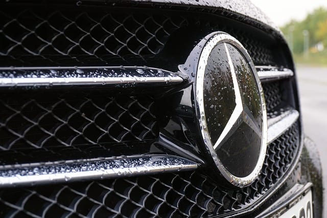 Das Mercedes Logo von Daimler