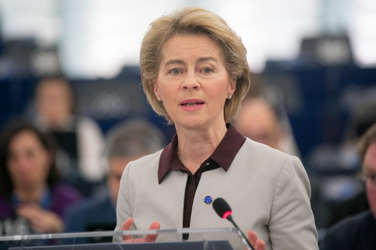 Ursula von der Leyen im EU-Parlament