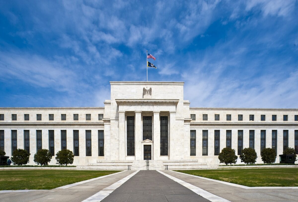 Die Zentrale der Fed in Washington DC