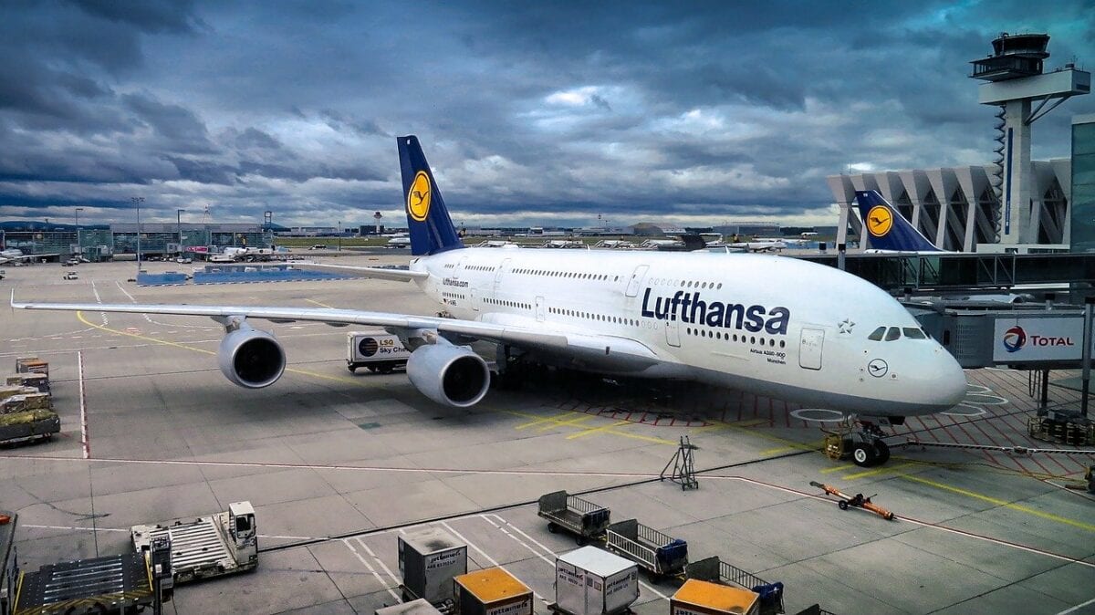 Eine Lufthansa A380