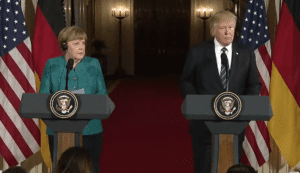 Der Unterschied in der Coronakrise, sichtbar im BIP: das Krisenmanagement von Merkel und voon Trump