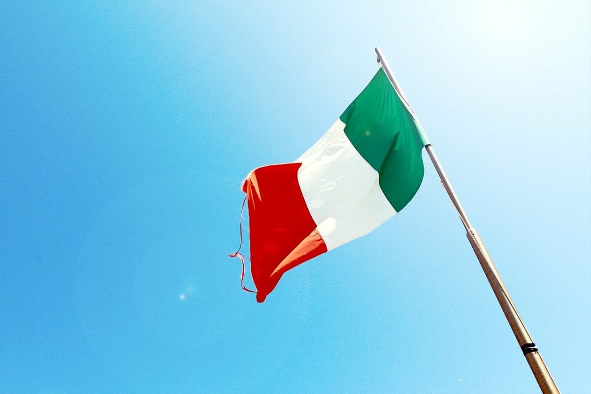 Italien-Fahne