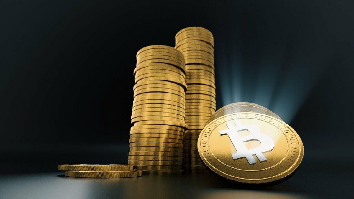 Bitcoin Symbolbild als Münze