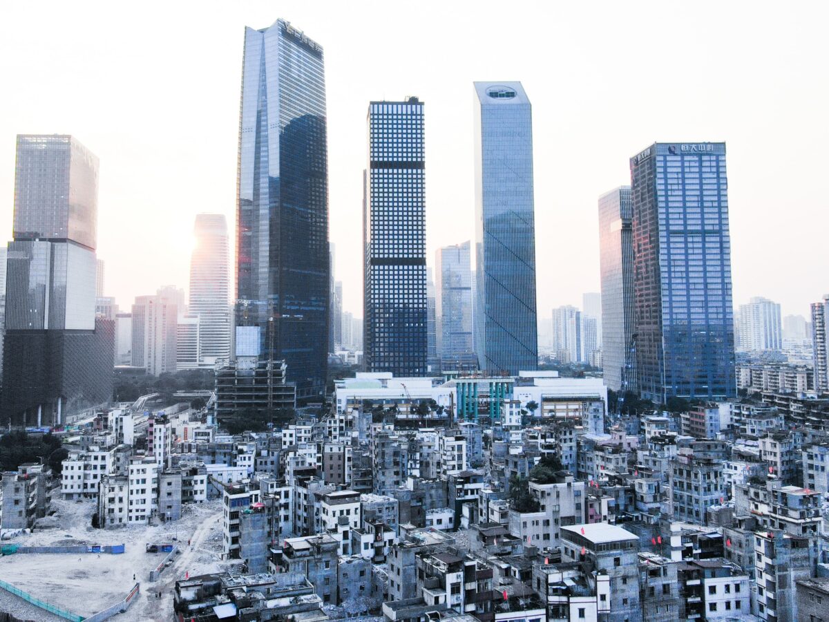 Guangzhou ist eine der Mega-Städte in China