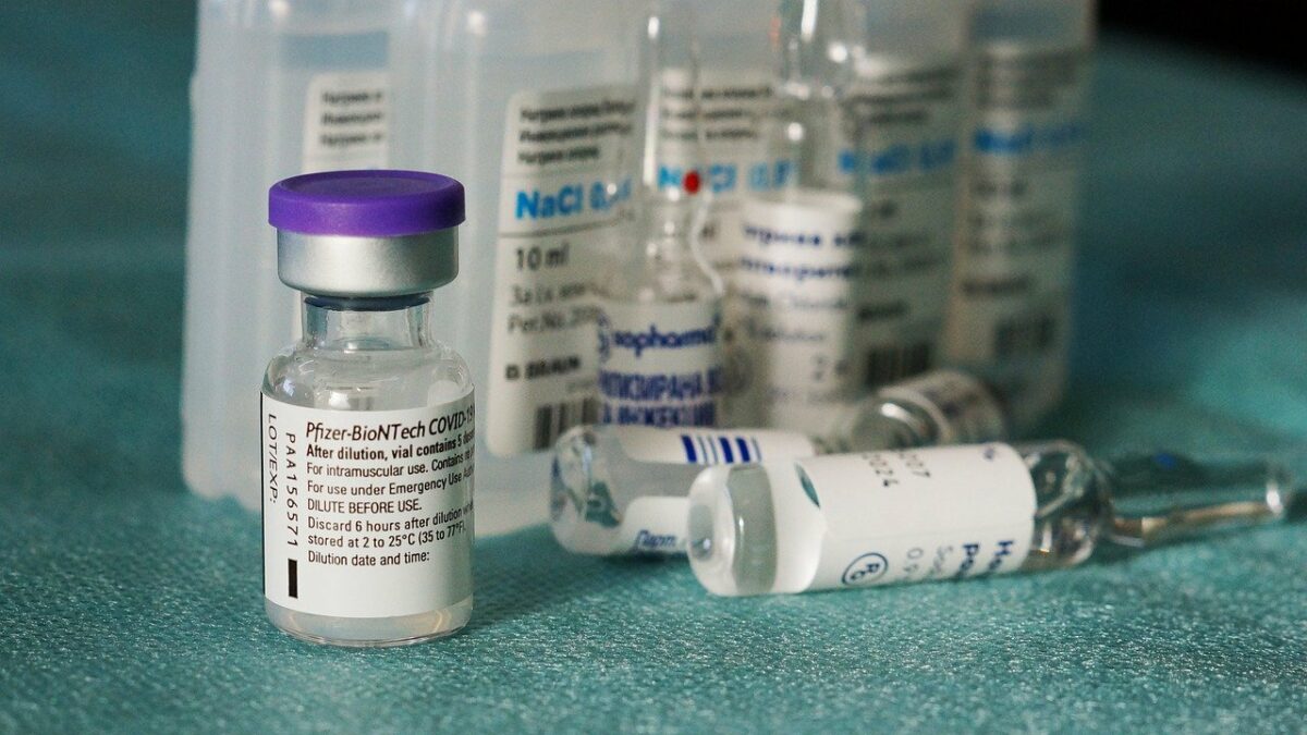 Impfstoffdosen von BioNTech