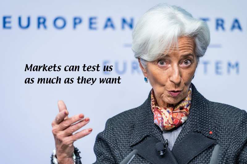 Christine Lagarde - wie reagiert die EZB auf die Fed?