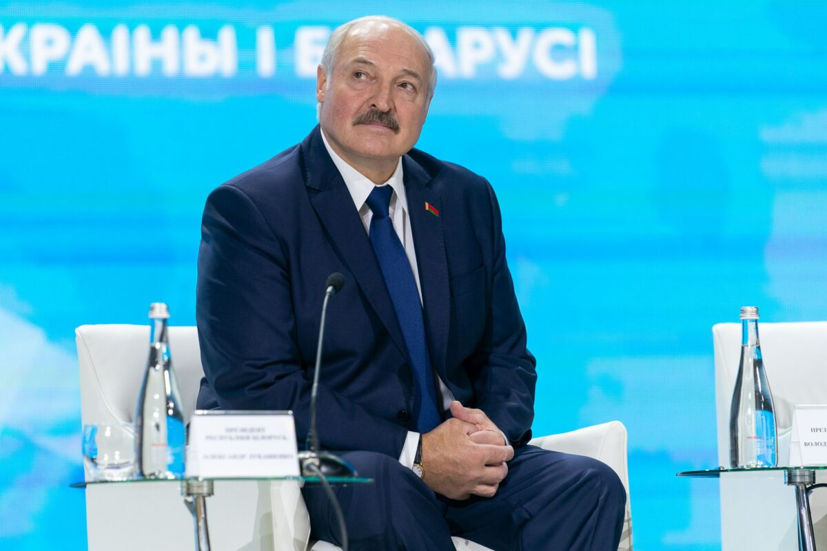 Alexander Lukaschenko ist Präsident von Belarus
