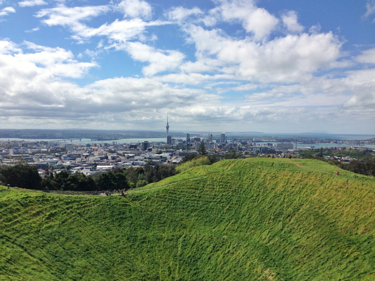 Blick auf Auckland, die größte Stadt in Neuseeland