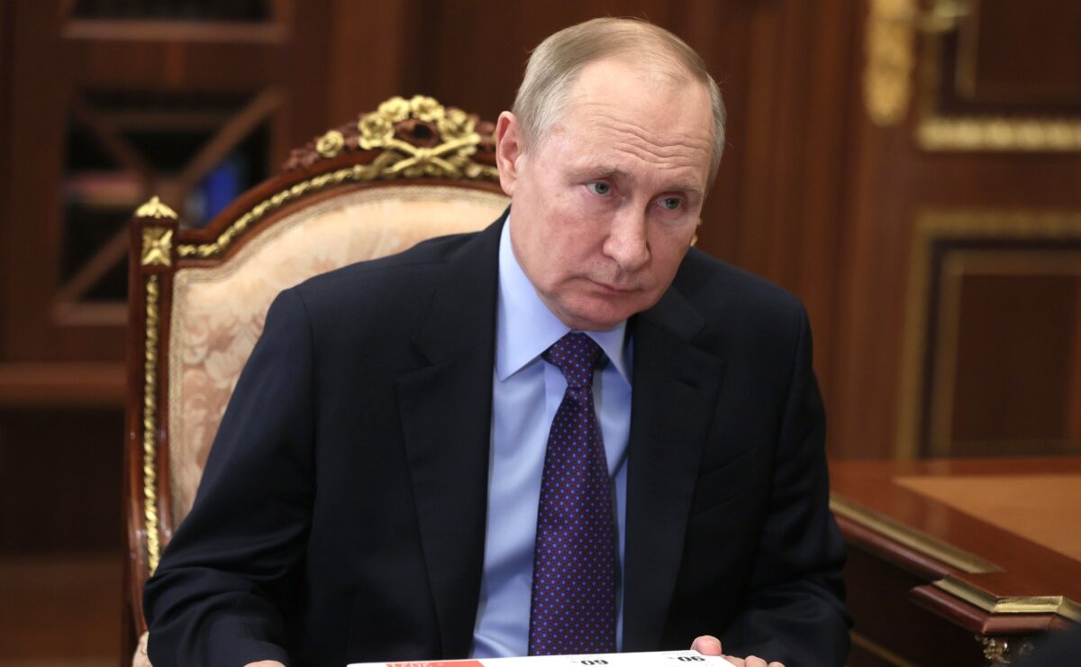 Wladimir Putin ist Präsident von Russland