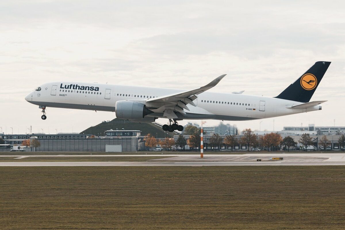 Lufthansa-Flugzeug