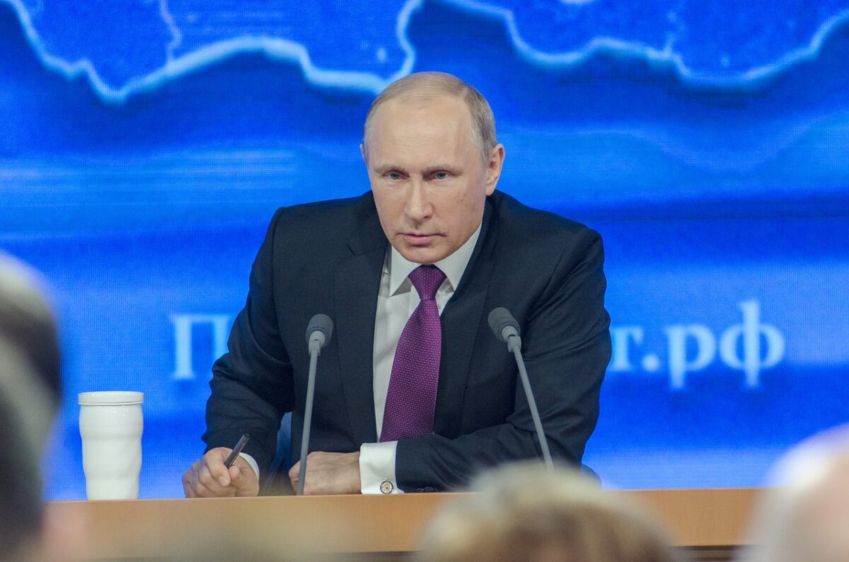 Wladimir Putin ist der Präsident von Russland