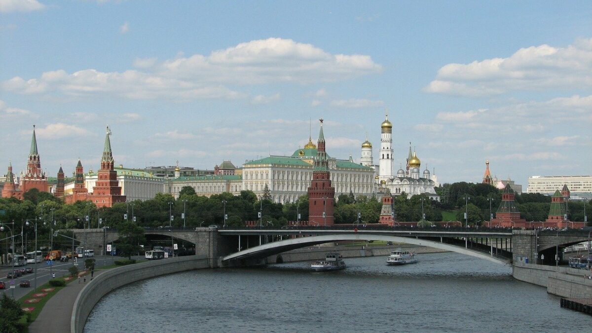 Der Kreml aus Symbol der Machtzentrale in Russland