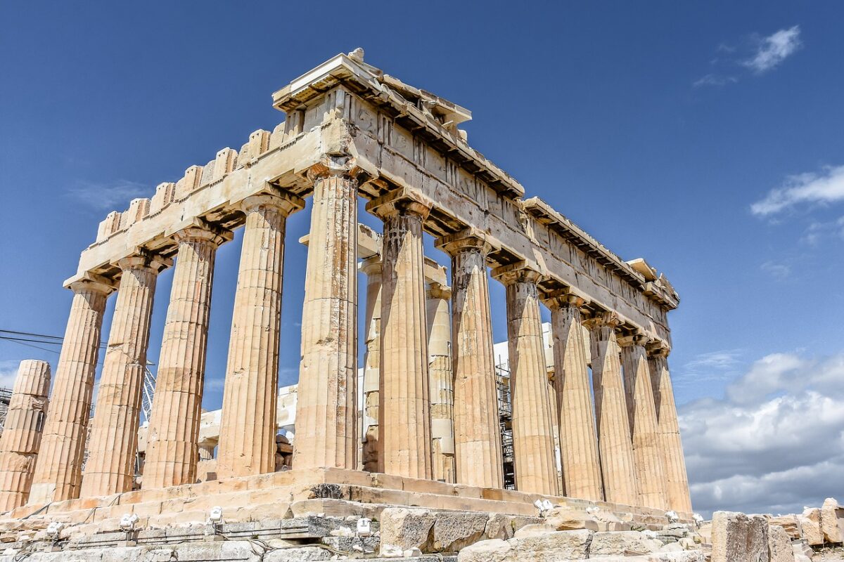 Die Akropolis als Wahrzeichen von Griechenland