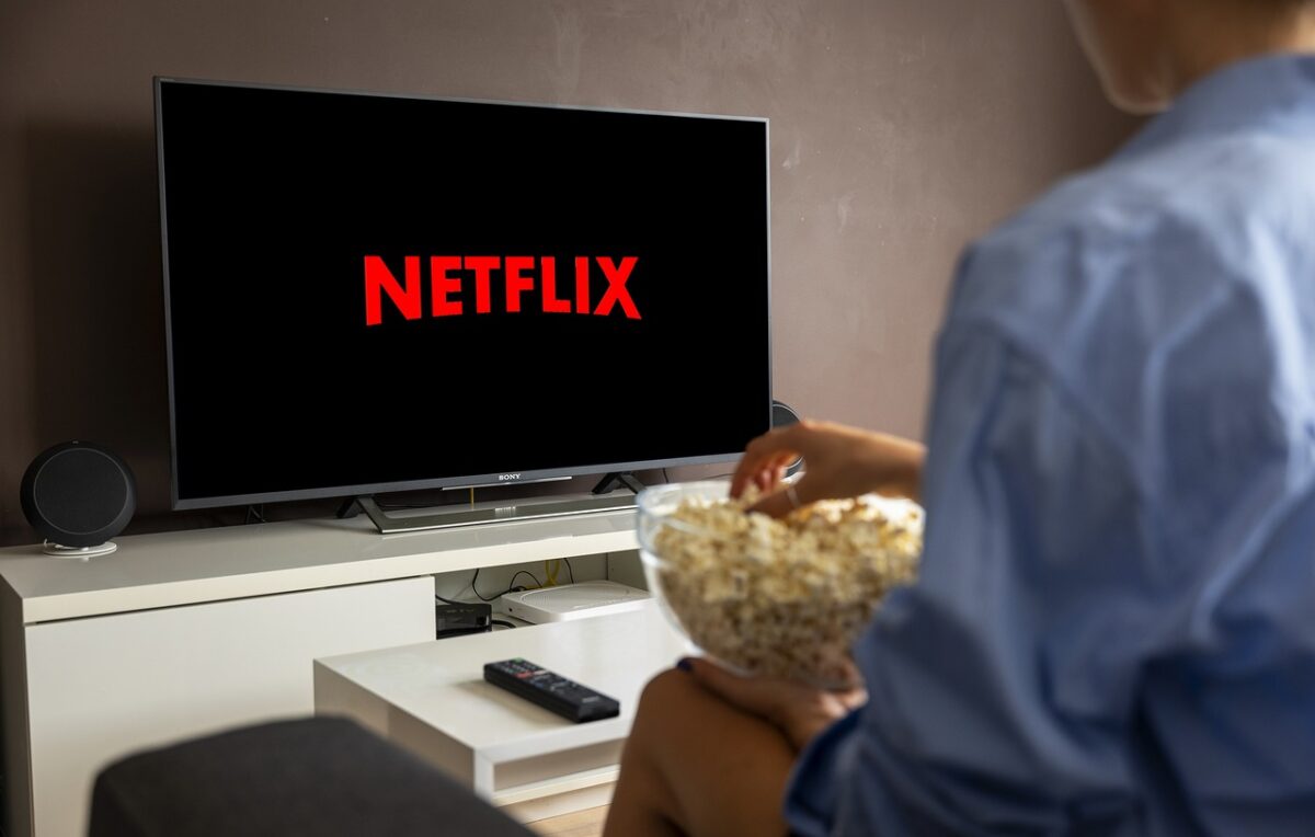 Netflix schauen auf Fernseher
