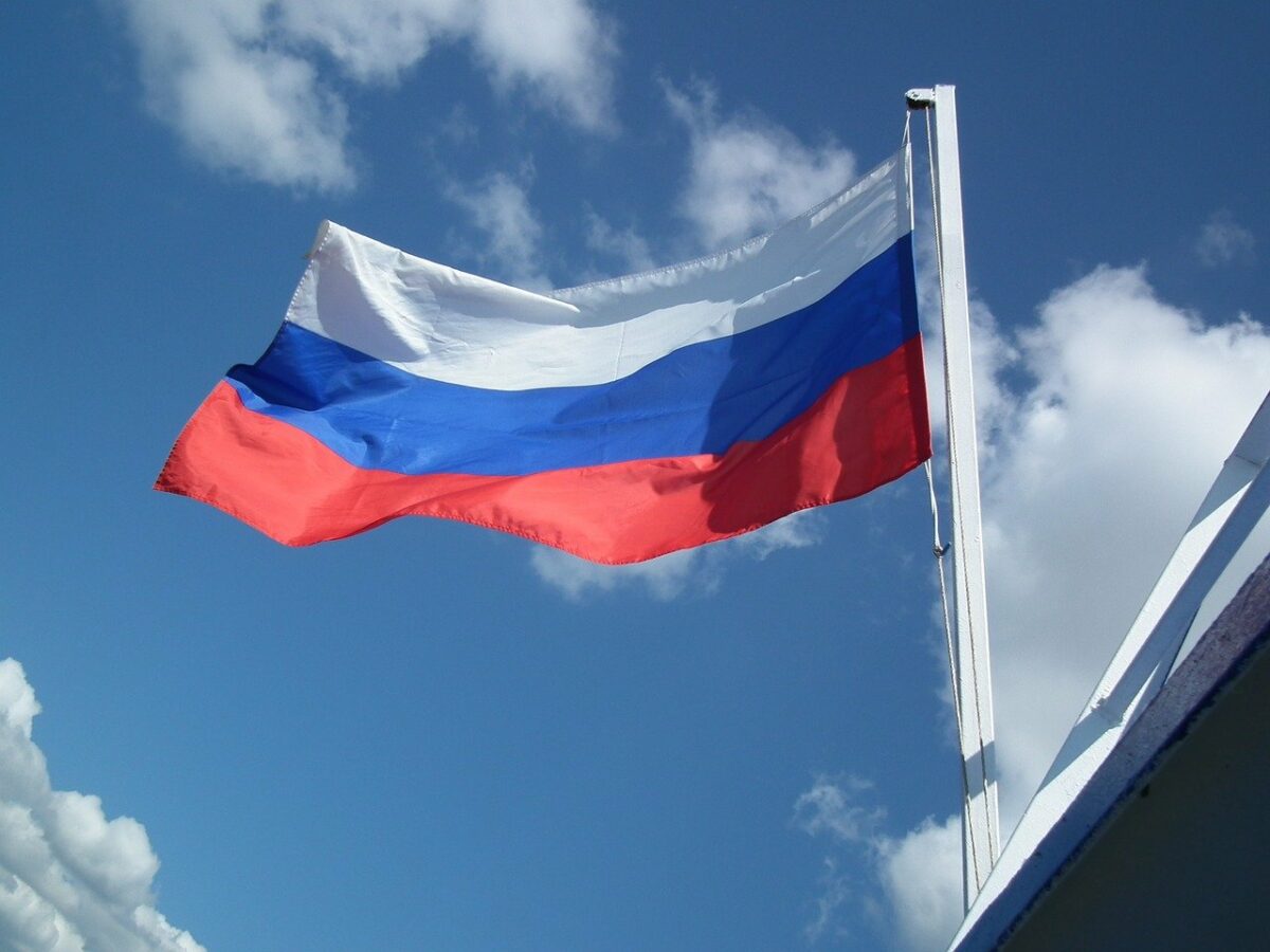 Russland-Fahne
