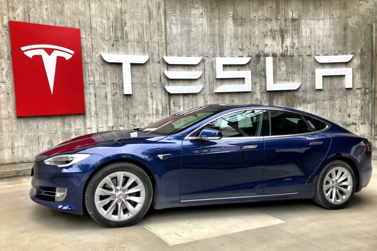 Elektroauto von Tesla