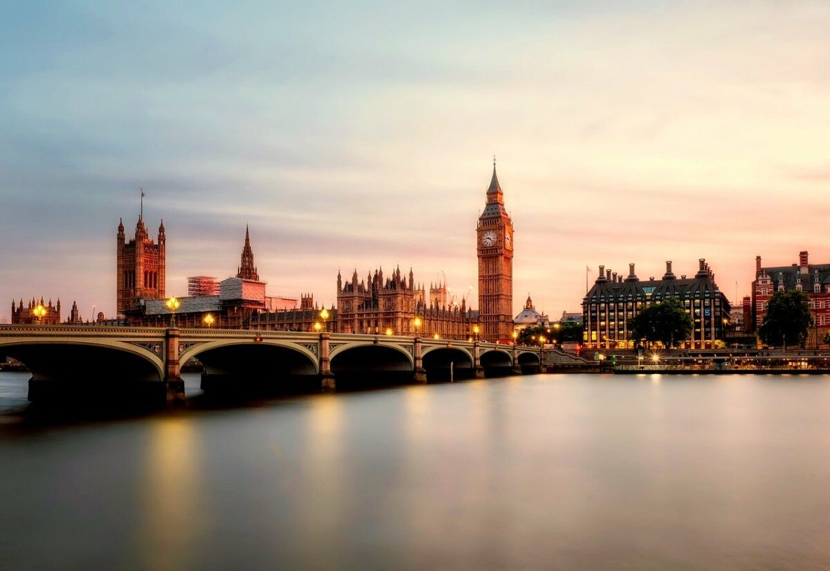 Das Parlament in London als Symbol für Großbritannien