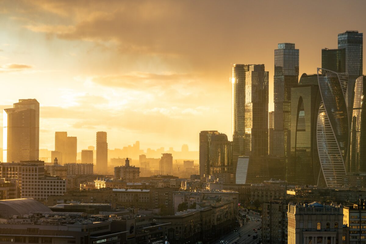 Die Moskau City soll das moderne Russland symbolisieren