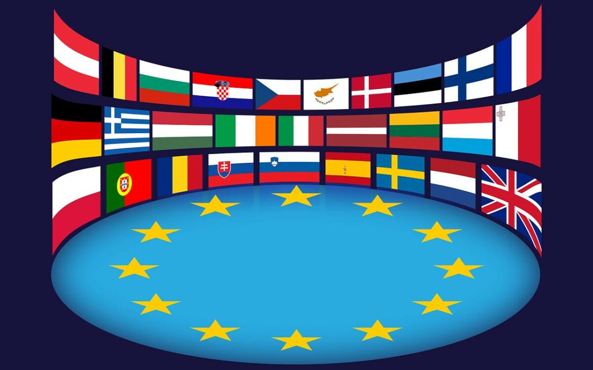 EU-Flaggen 
