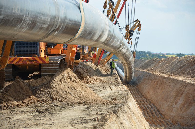 Pipeline-Verlegung in Deutschland