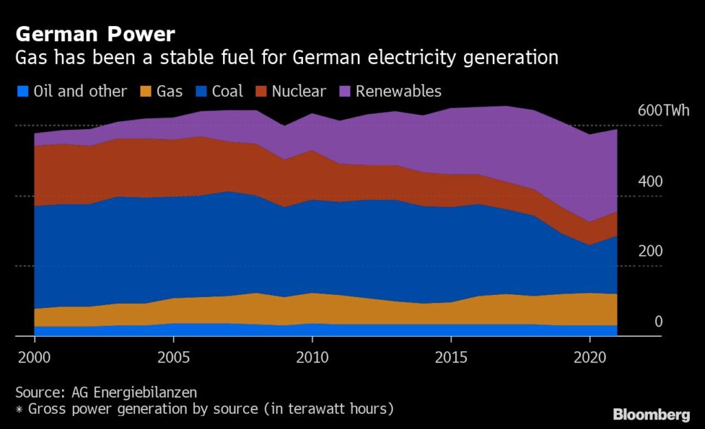 Gas-Krise: Aufteilung der Energieträger Deutschland