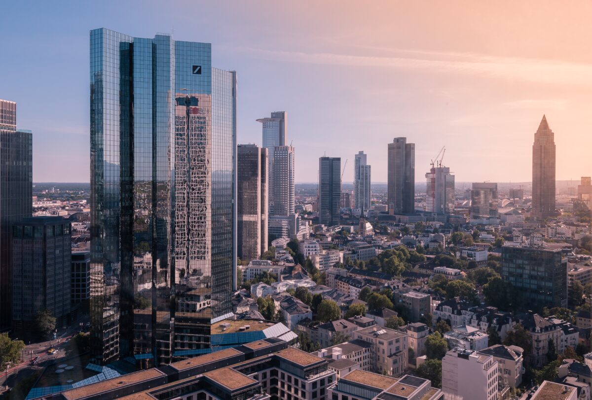 Deutsche Bank-Tower in Frankfurt