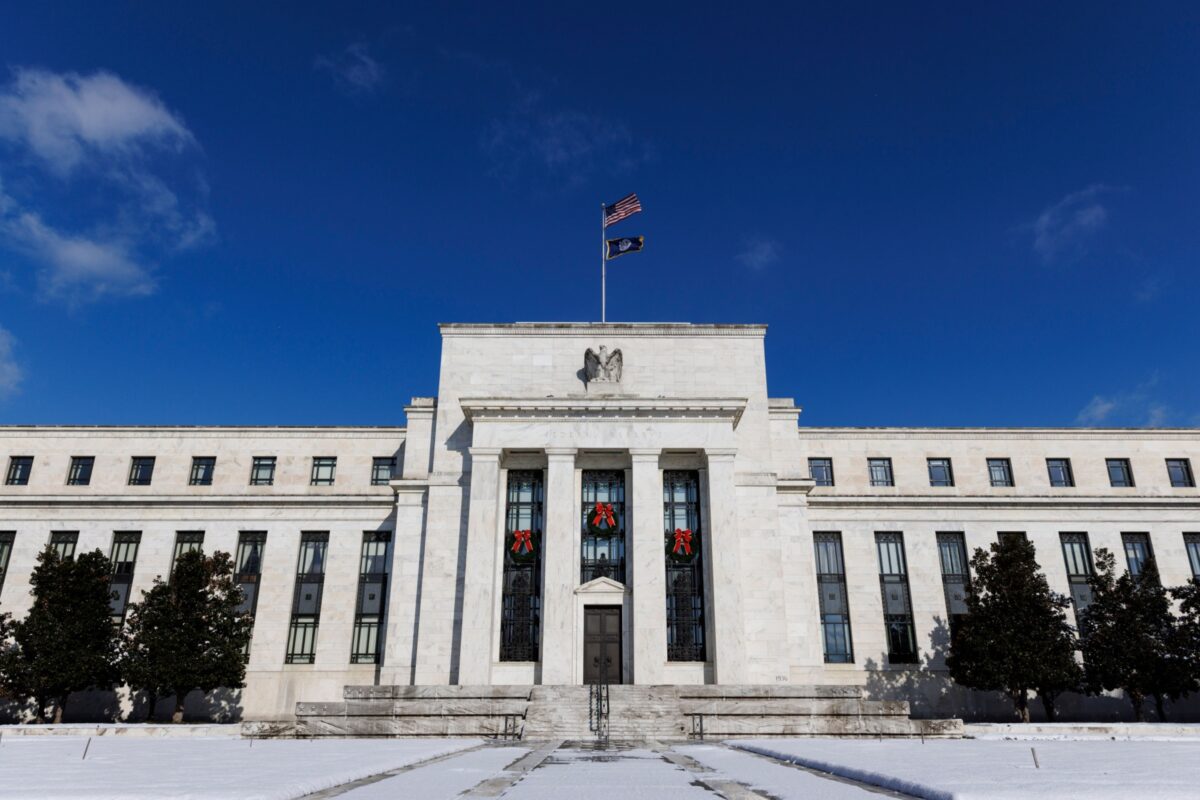 Die Zentrale der Fed in Washington DC