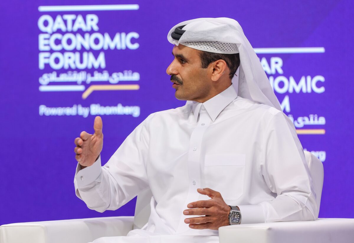 Saad Al Kaabi aus Katar sprach über einen möglichen Gaspreisdeckel