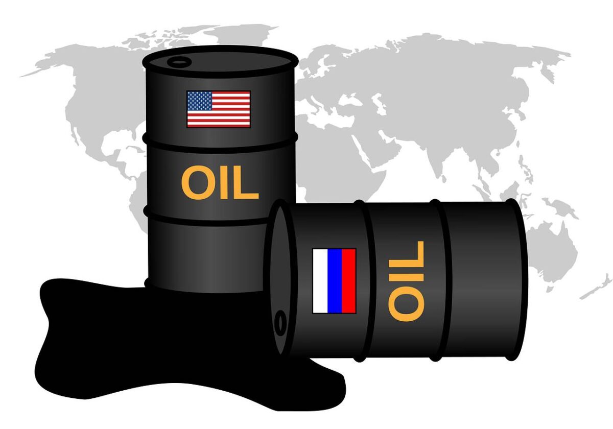 Symbolbild für Öl aus Russland und den USA