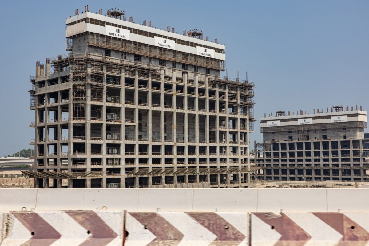Nicht vollendetes Bauprojekt in Dubai
