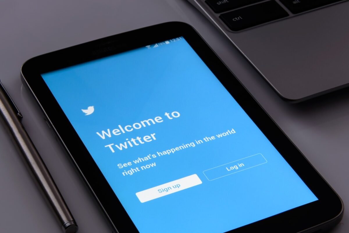 Twitter-App auf Smartphone