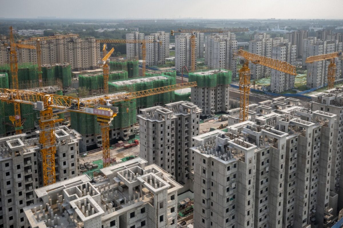 Immobilienprojekt von Evergrande in Peking