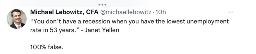 Tweet Michael Lebowitz