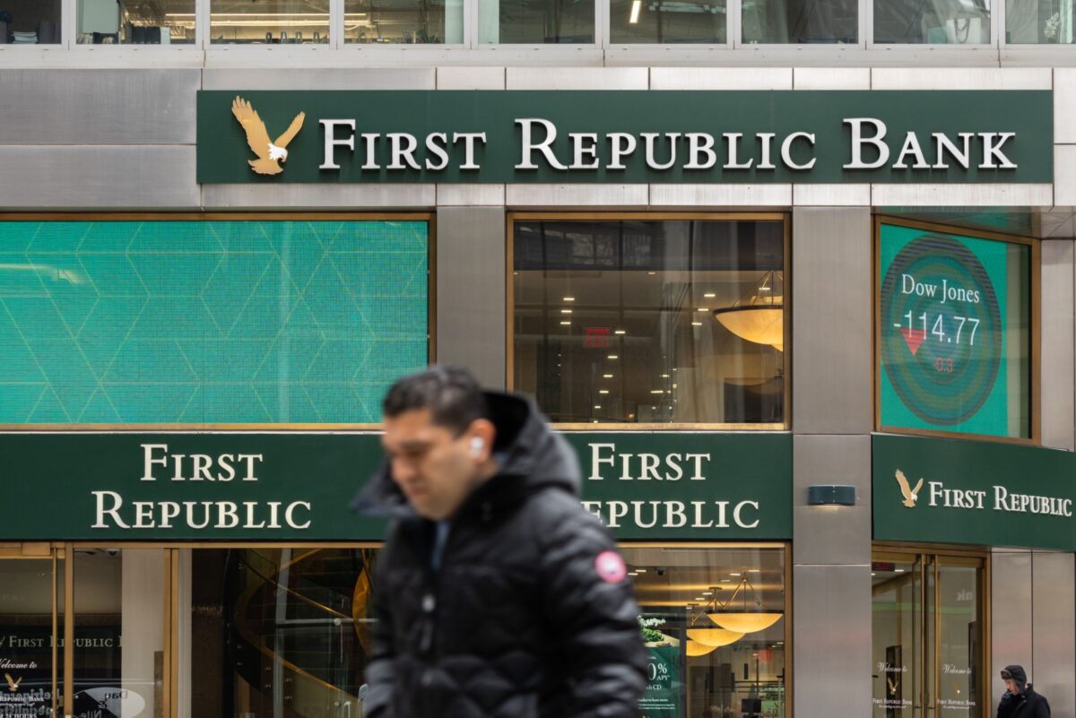First Republic Bank Filiale in New York