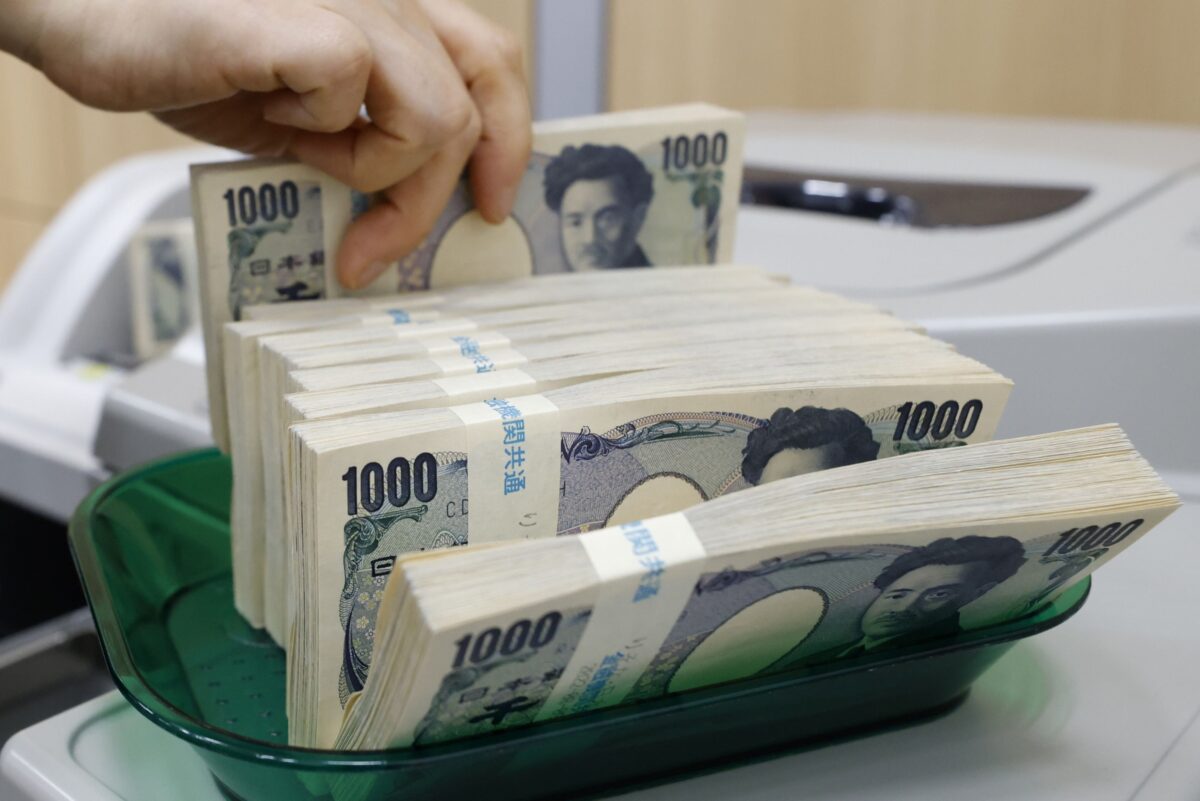 Yen sicherer Hafen Bankenkrise