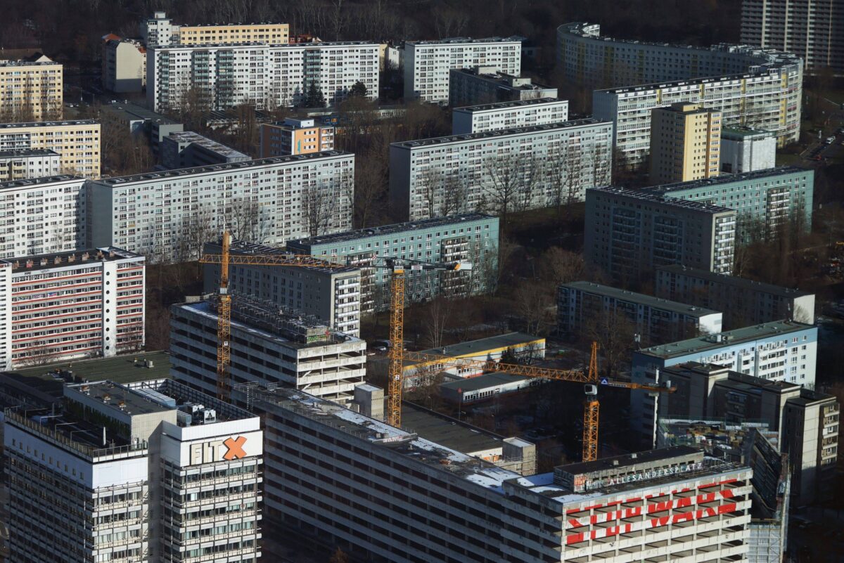 Wohnblocks in Berlin