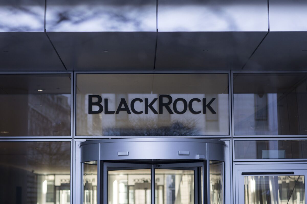 BlackRock Firmenschild