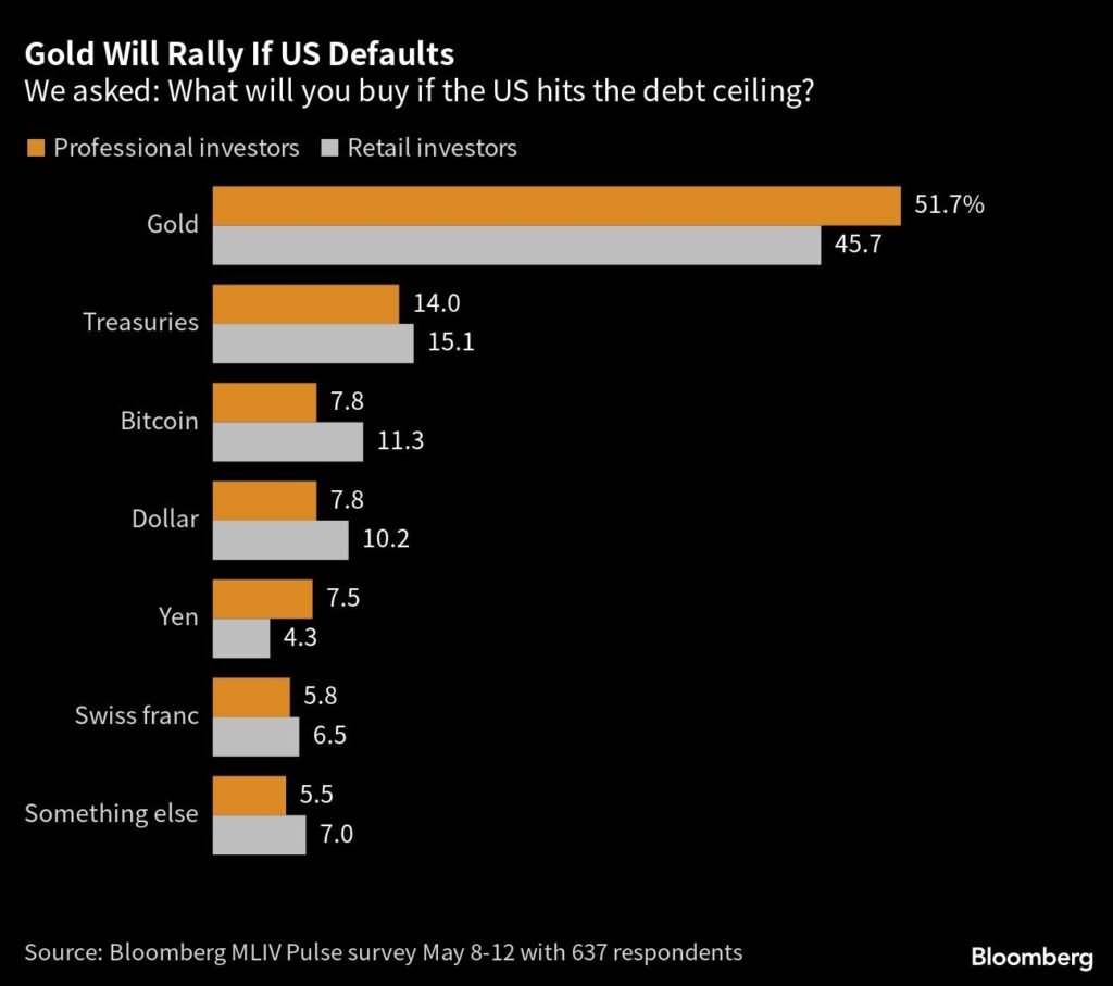 Gold und der Zahlungsausfall USA