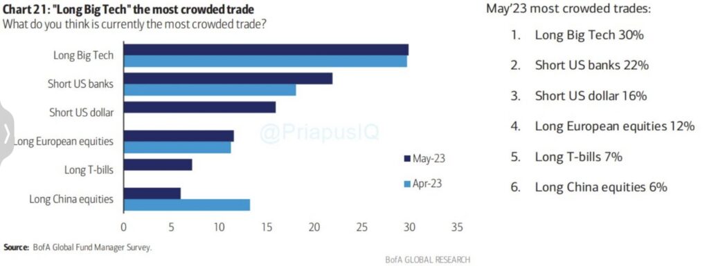 Survey BofA Chart 21 Most Crowded Trade