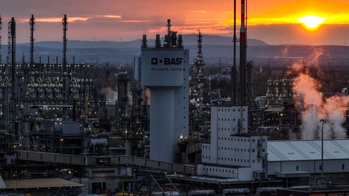 BASF-Hauptwerk in Ludwigshafen