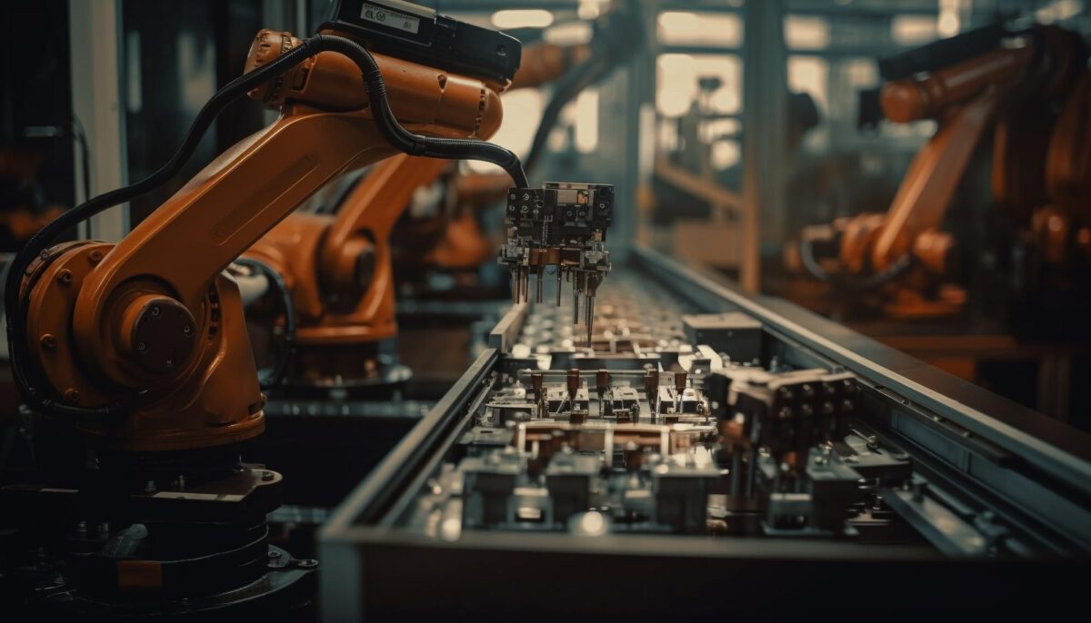 Roboter in der Industrieproduktion